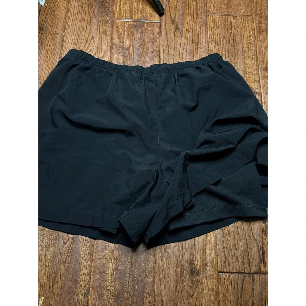 US Army APFU Physical‎ Fitness Uniform Training Shorts Black Mens Large Running